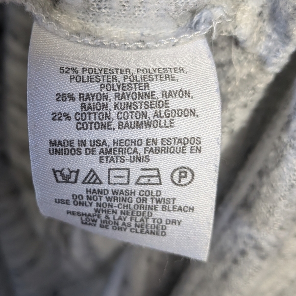 ANTHROPOLOGIE 9h15 STCL Women Sweater Button Up Size Small Made In USA Loose Fit - Picture 7 of 10